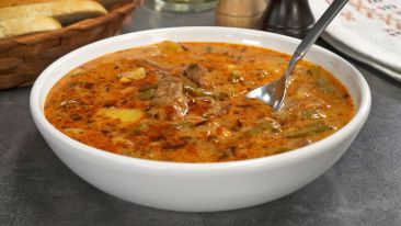 Венгерский суп из баранины «Палоц»