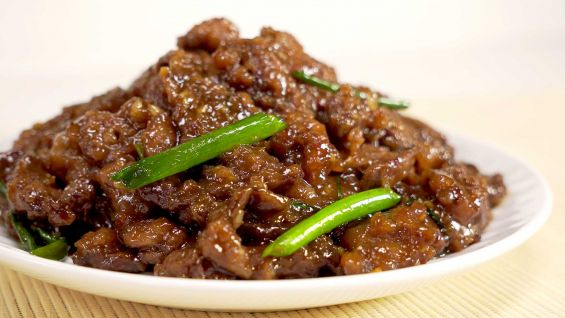 Монгольская говядина. Mongolian beef