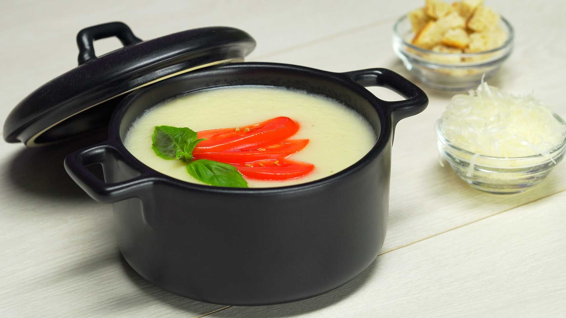 Суп-пюре из цветной капусты. Рецепт от Всегда Вкусно!