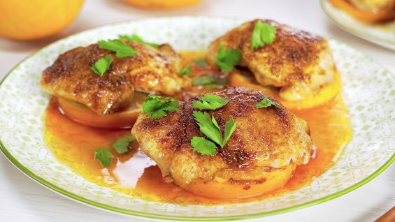 Курица по-мароккански в духовке