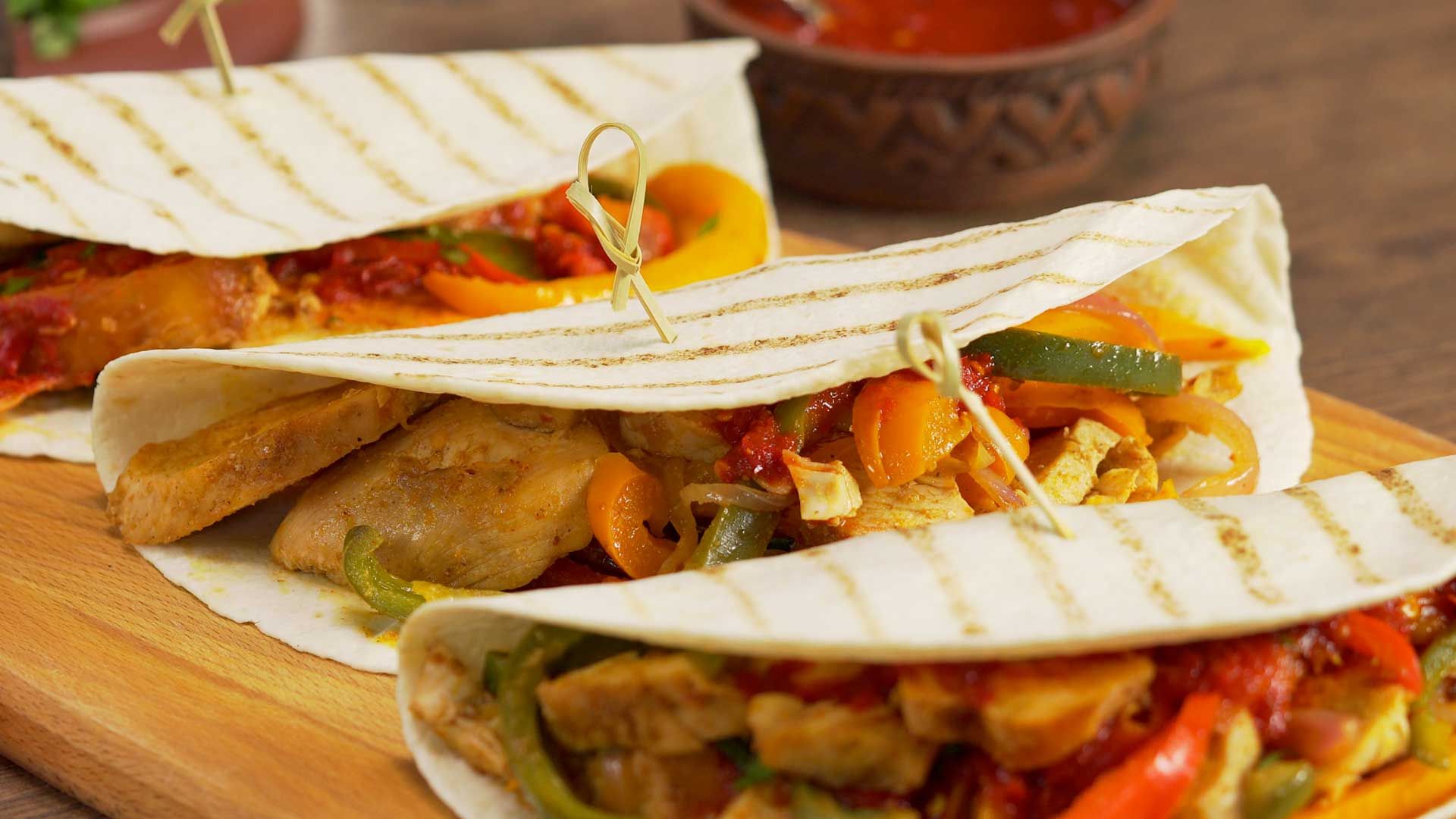 Fajitas / Фахитас с курицей. Рецепт от Всегда Вкусно!
