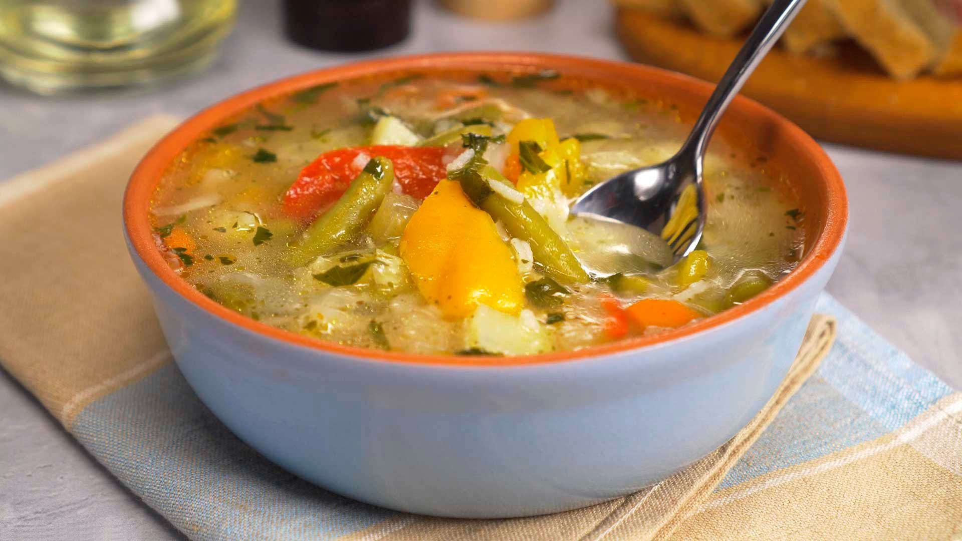 Суп из замороженных овощей. Рецепт от Всегда Вкусно!