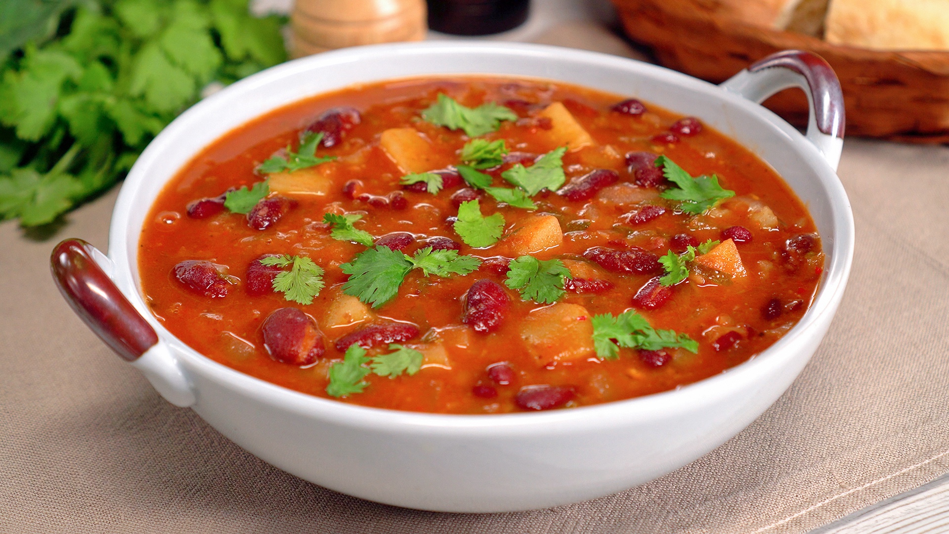 Грузинский суп с фасолью Шечамады - пошаговый рецепт с фото и видео от Всегда Вкусно!
