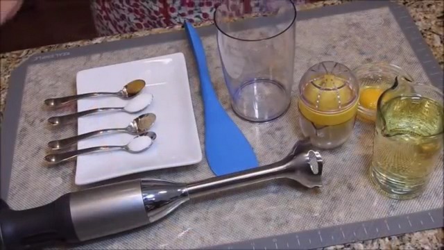 Ингредиенты для приготовления домашнего майонеза