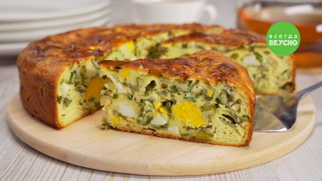 Русский пирог с начинкой